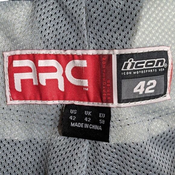 Icon Motorsports Arc Pant in Stealth Black Motorcycle Trousers Men's Size 42 NWT - Picture 7 of 9